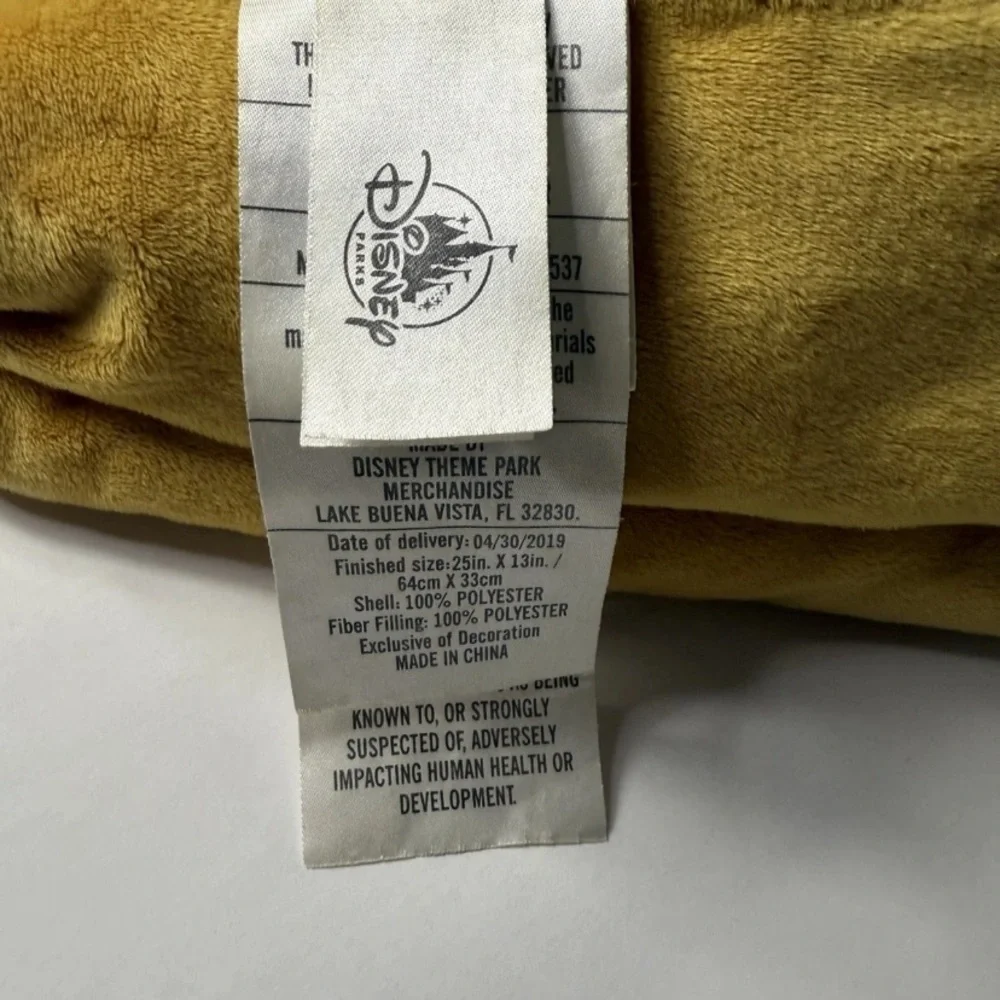Disney Parks Plush Mickey Mouse Pepperoni Pizza Slice Lg 23”-24” - Picture 7 of 10